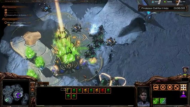 StarCraft 2 Heart of the Swarm: Gameplay Trailer Gamescom