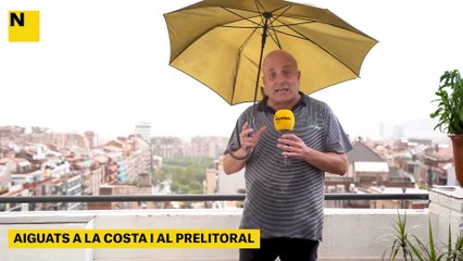 Patacs d'aigua amb festivals de llamps i trons a moltes comarques