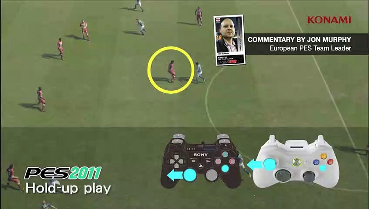 PES 2012: Hold-up play