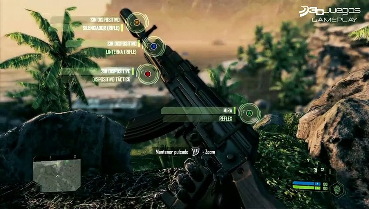 Crysis: Gameplay: Primera Luz