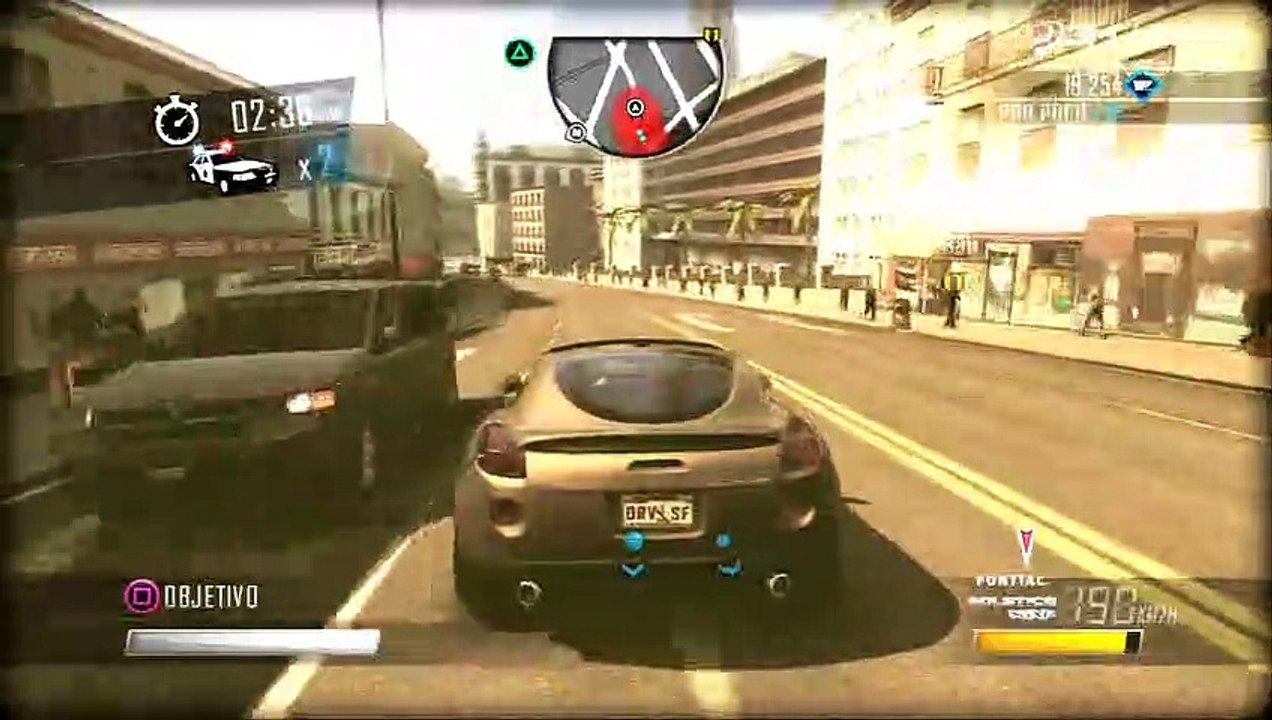 Driver San Francisco: Gameplay: Huída de San Francisco
