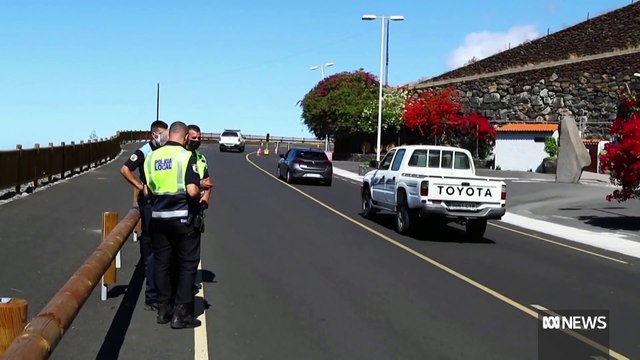 Volcano erupts in the Spanish Canary Islands, forcing evacuation of thousands
