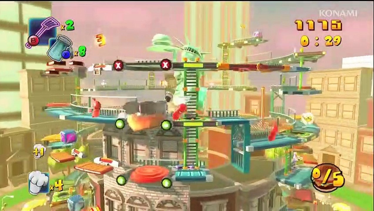 BurgerTime World Tour: Gameplay Trailer