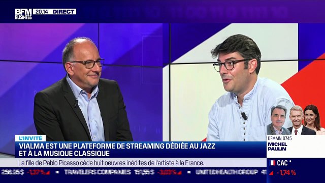 Guillaume Descottes (Vialma) : Les institutions et entreprises culturelles européennes sont-elles menacées par les géants américains ? - 20/09