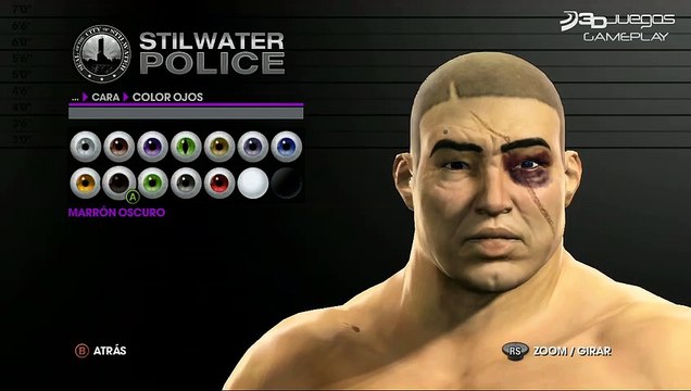 Saint's Row The Third: Gameplay: Editor de Personajes