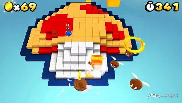 Super Mario 3D Land: Gameplay: Helicóptero Retro