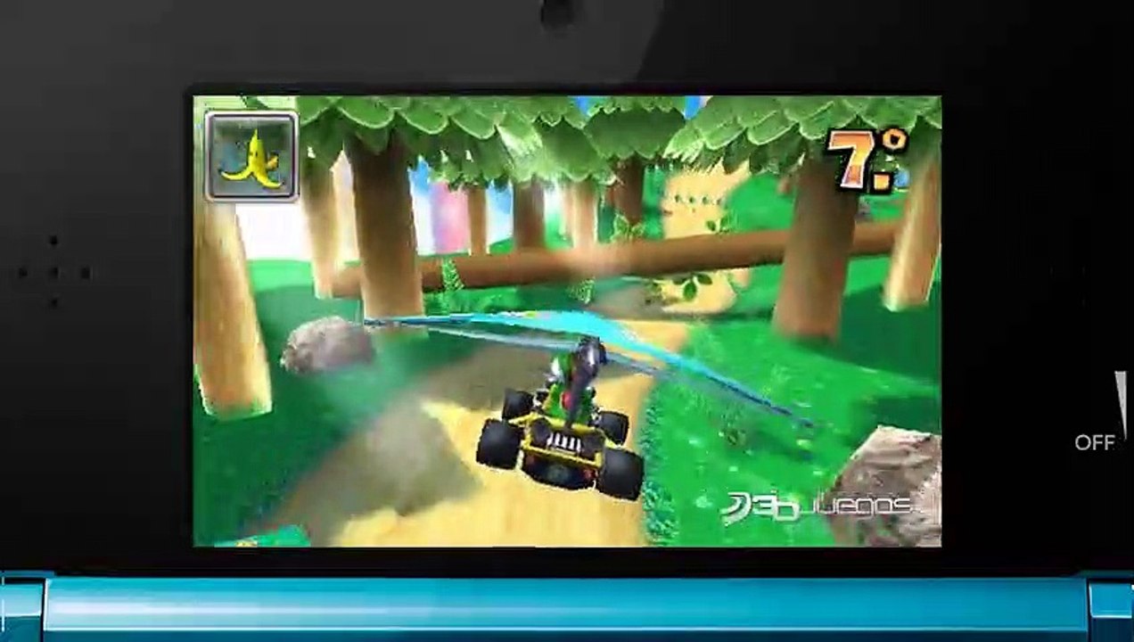 Mario Kart 7: Gameplay: Montaña Roqui-Roque