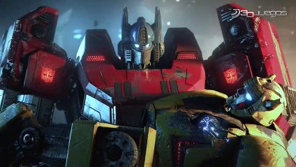 Transformers La Caída de Cybertron: Trailer Cinemático