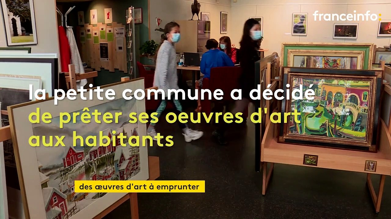 En Seine-Maritime, une artothèque pour emprunter des œuvres d'art comme des livres