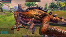 RaiderZ The Art of Combat: Gameplay: Lucha contra el Sapo Gigante