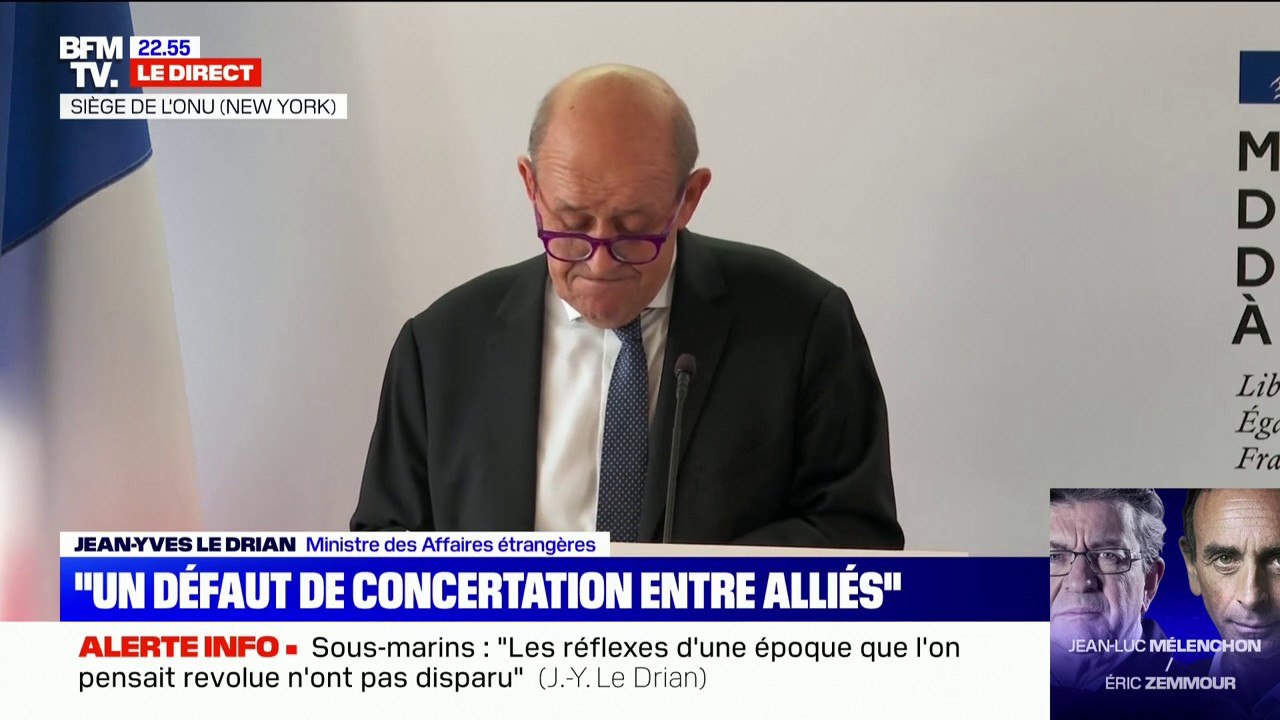 Jean-Yves Le Drian: "Les Européens doivent continuer à porter leur vision du multilatéralisme"