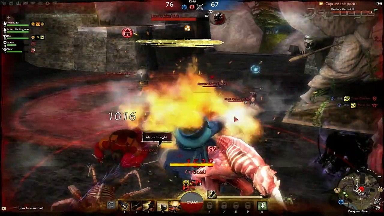 Guild Wars 2: Gameplay: Guerrero en el PVP