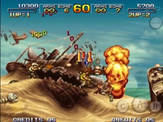 Metal Slug 3: Gameplay: Fuego a Discreción