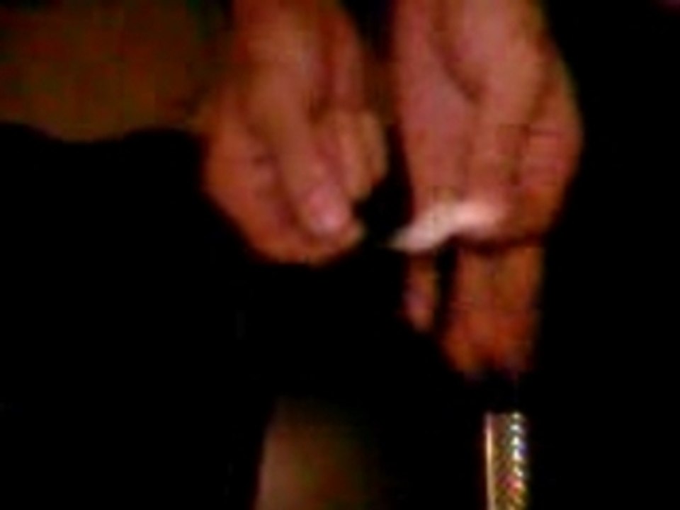 Tour de magie enflammé