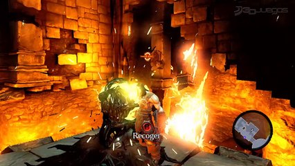 Darksiders II: Gameplay: Lava y Fuego