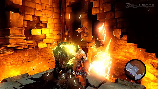 Darksiders II: Gameplay: Lava y Fuego