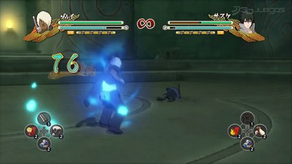 Naruto Ultimate Ninja Storm 3: Darui vs Sasuke