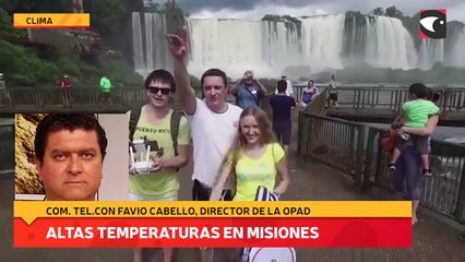 altas temperaturas en misiones