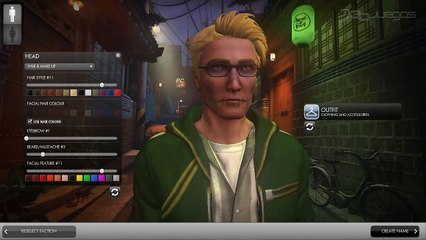 The Secret World: Gameplay: Editor de Personajes