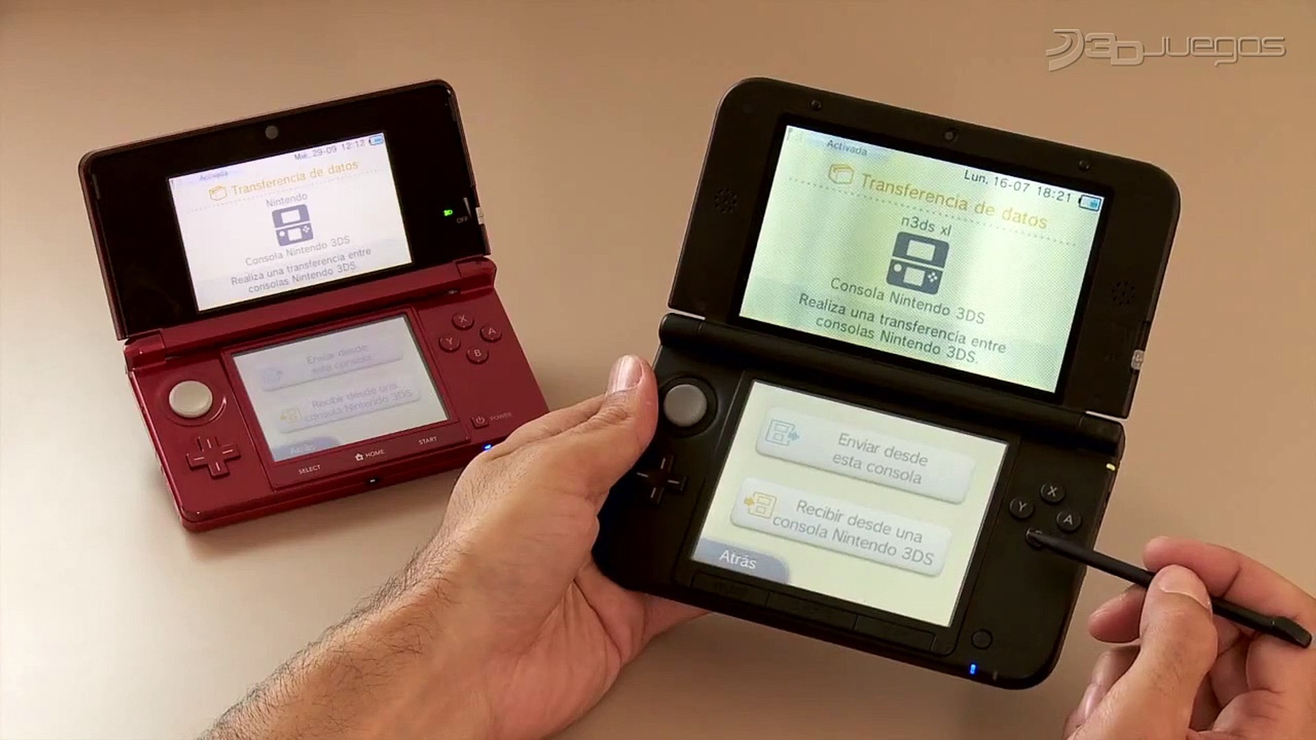 Nintendo 3DS XL: Tutorial: Cómo pasar datos de 3DS a 3DS XL - Vídeo  Dailymotion