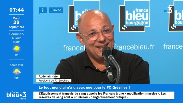 Pour des stars du foot soutiennent le FC Grésilles ? Réponse avec son président Abdellah Haïe