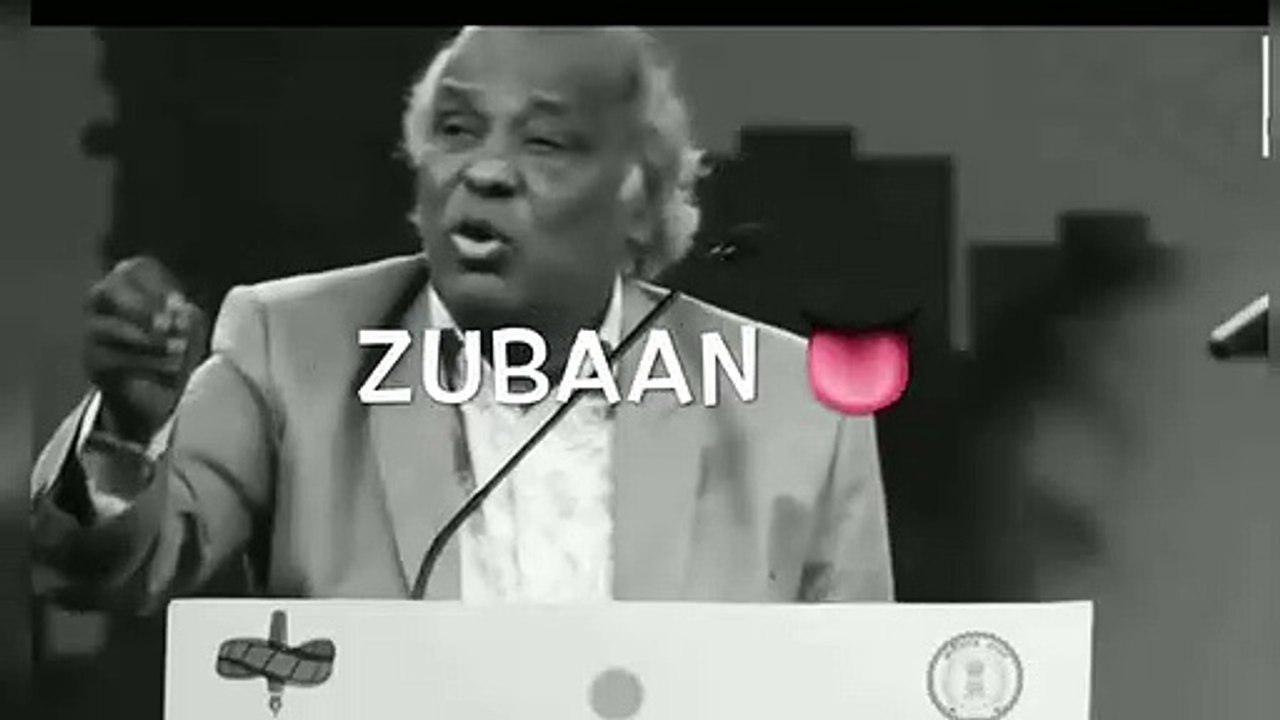 Rahat Indori  Best Shayari Whatsapp Status  Zuban Ko Khol Nazar To Mila  Heart  Touching Shyri
