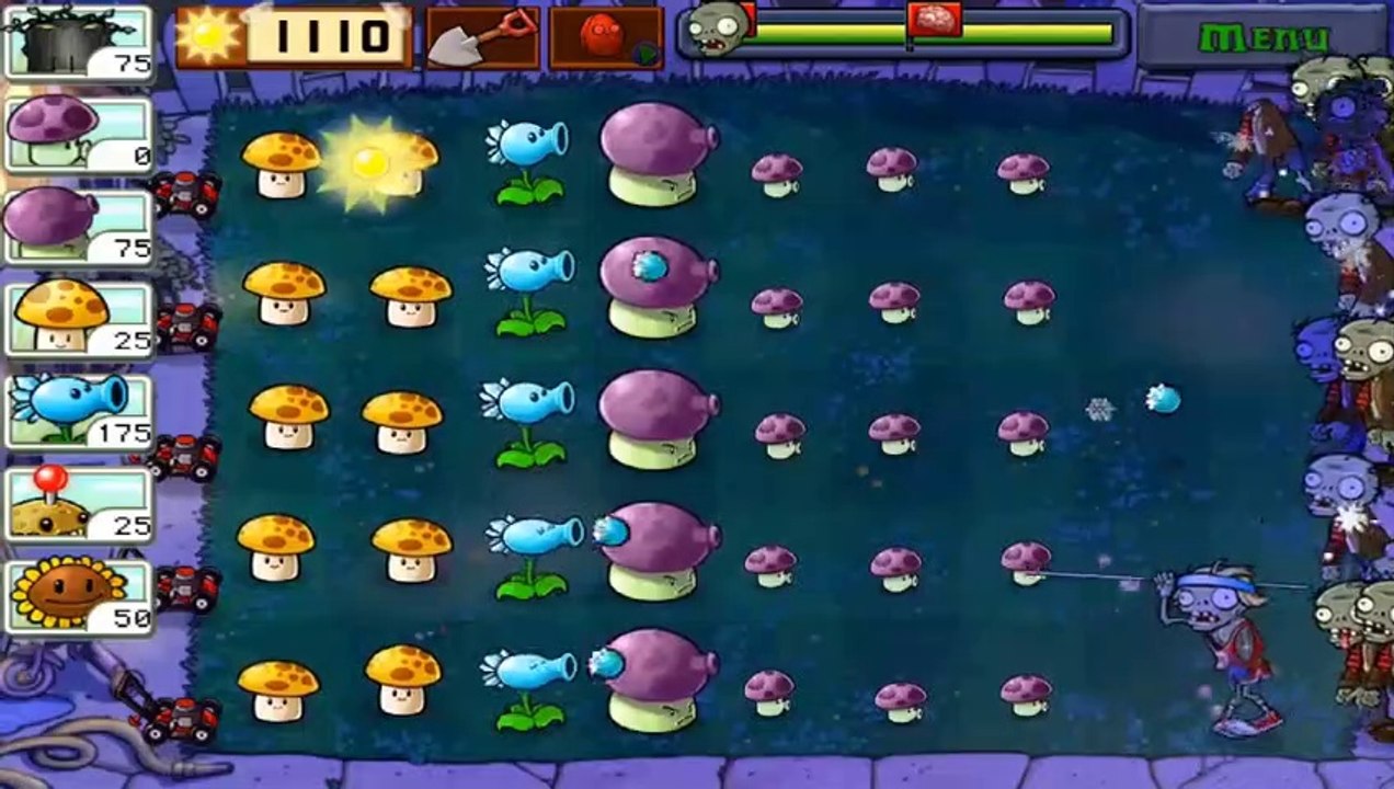 Plants vs. Zombies- Gameplay Walkthrough Part 5 - LEVEL 2.3 - 2.5 COMPLETED (iOS Android)