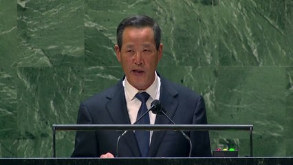 北 유엔대사 "적대정책 철회 용단 보이면 기꺼이 화답 준비" / YTN