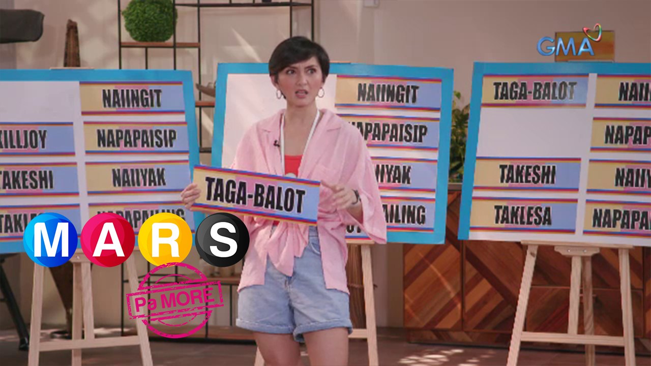 Mars Pa More: Iya Villania, certified tagabalot daw sa handaan! | Grab-A-Word