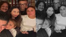 Kareena Kapoor Khan ने Manish Malhotra, Sanjay Mishra, और Karisma Kapoor के साथ की Party | FilmiBeat
