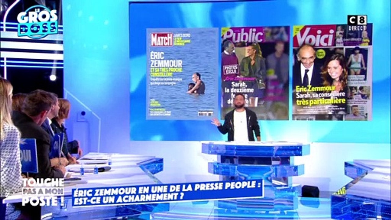 Cyril Hanouna : "Je devais faire la couverture de Paris Match et je la refuse après la Une sur Zemmour. Ce qu'ils ont fait est honteux et dégradant pour l'image de la femme"