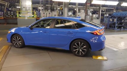 2022 Honda Civic Hatchback Production