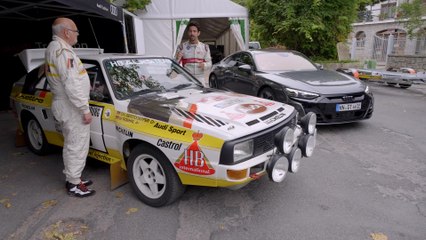 Audi - Two world champions from 1984 and 2017 swap cockpits