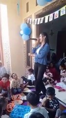 BIDUAN NYANYI DI ACARA ULANG TAHUN ANAK ANAK ,NETIZEN : SALAH SERVER