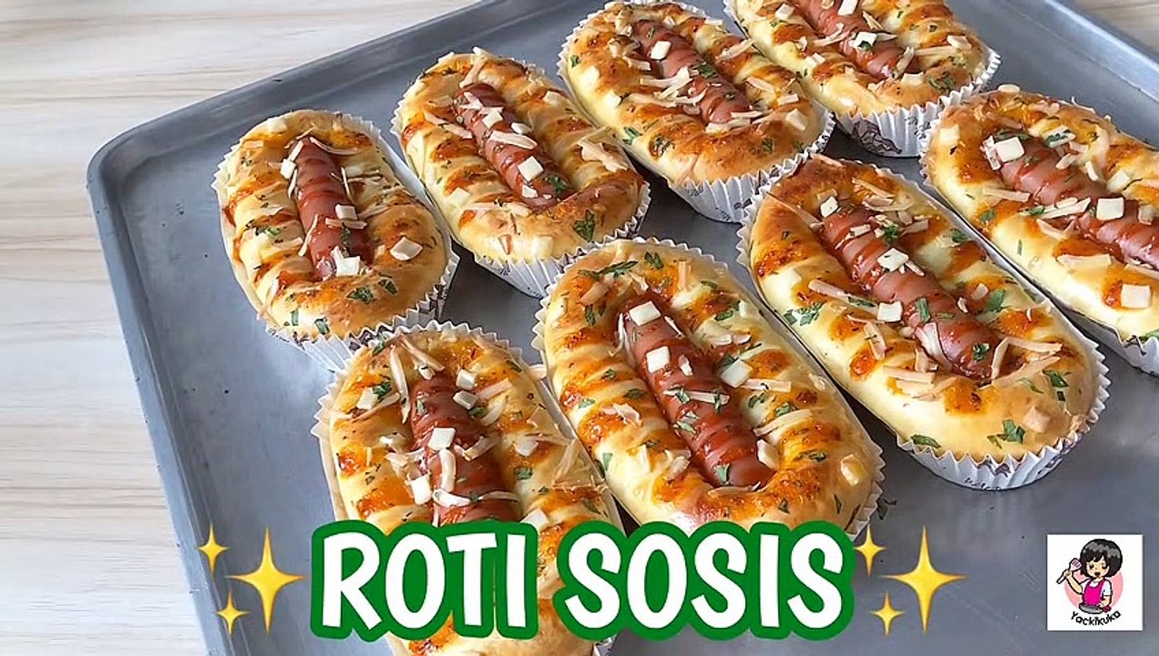 TUTORIAL ROTI SOSSIS DAN RESEP