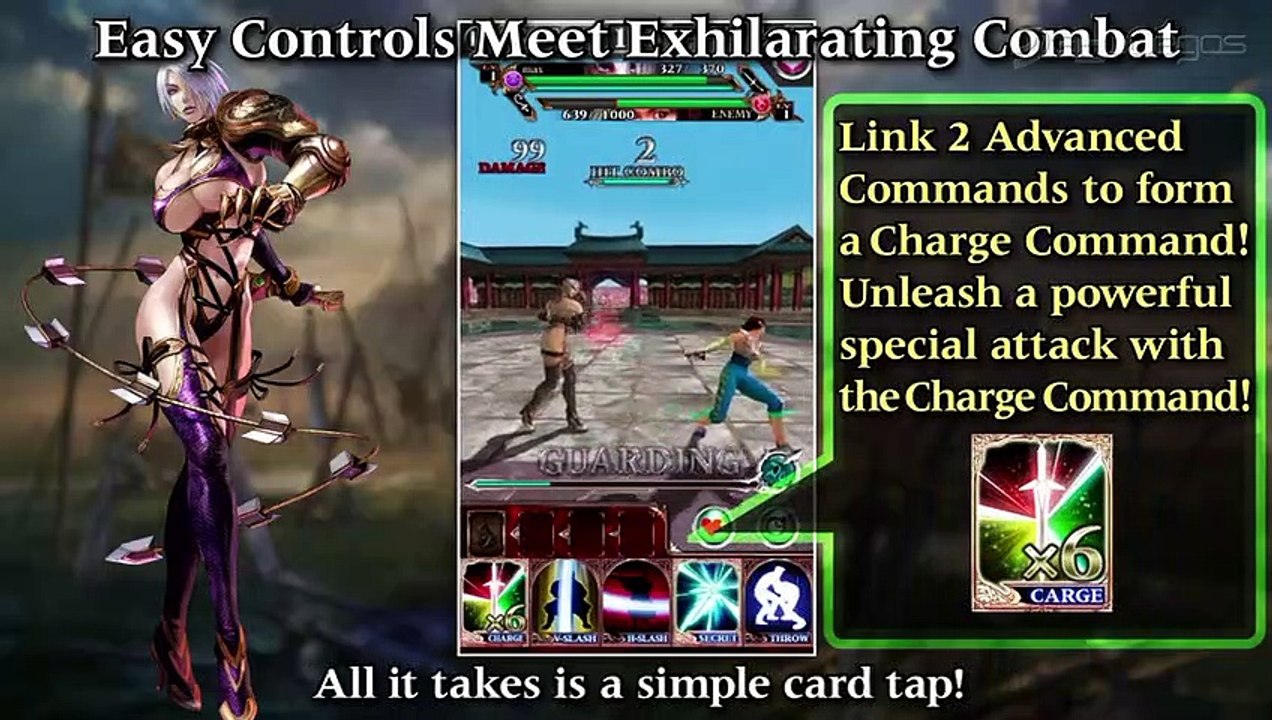 Soul Calibur Unbreakable Soul: Tráiler de Lanzamiento