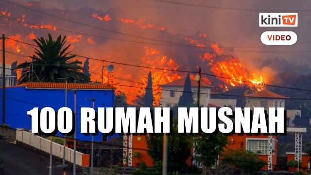 Gunung berapi Sepanyol meletus, lebih 5,000 dipindahkan