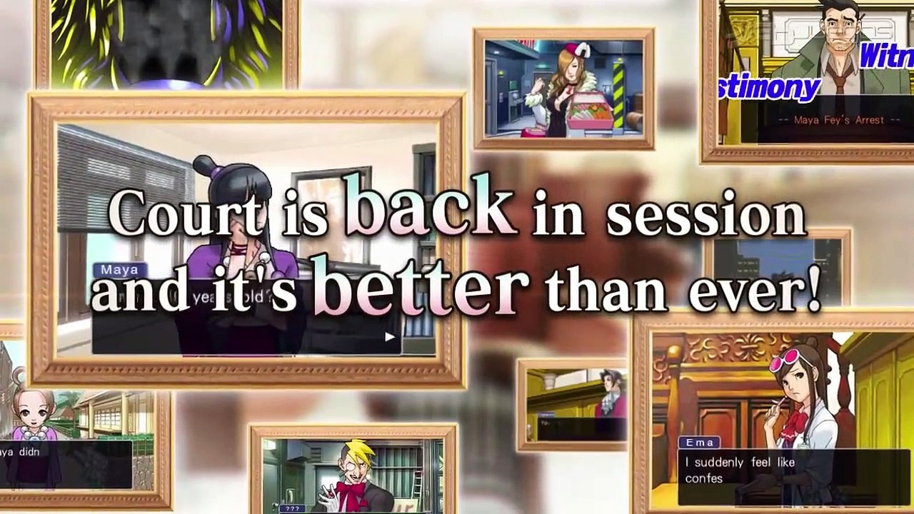Phoenix Wright Ace Attorney Trilogy: Announcement Trailer