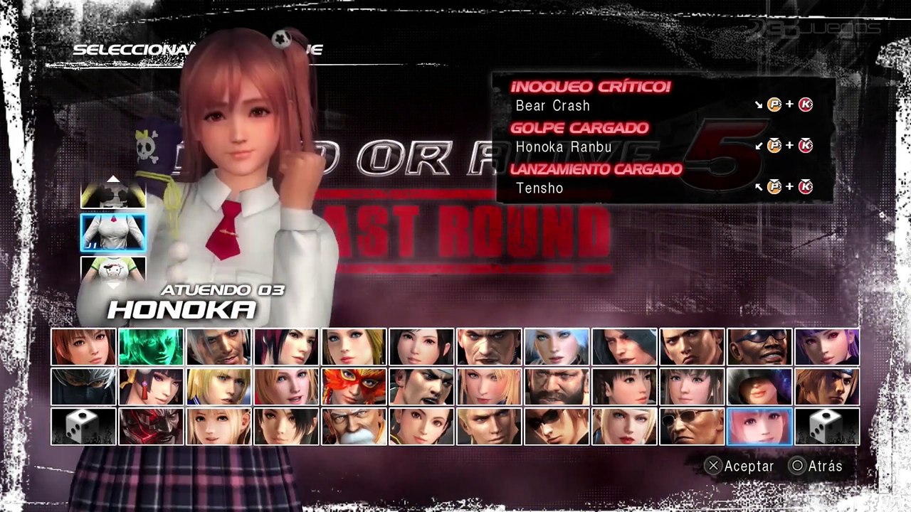 Dead or Alive 5 Last Round: Gameplay 3DJuegos:...