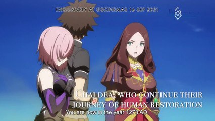 Fate/Grand Order The Movie Divine Realm Of The Round Table: Camelot Wandering; Agateram | Trailer 3 (16 Sep 2021)