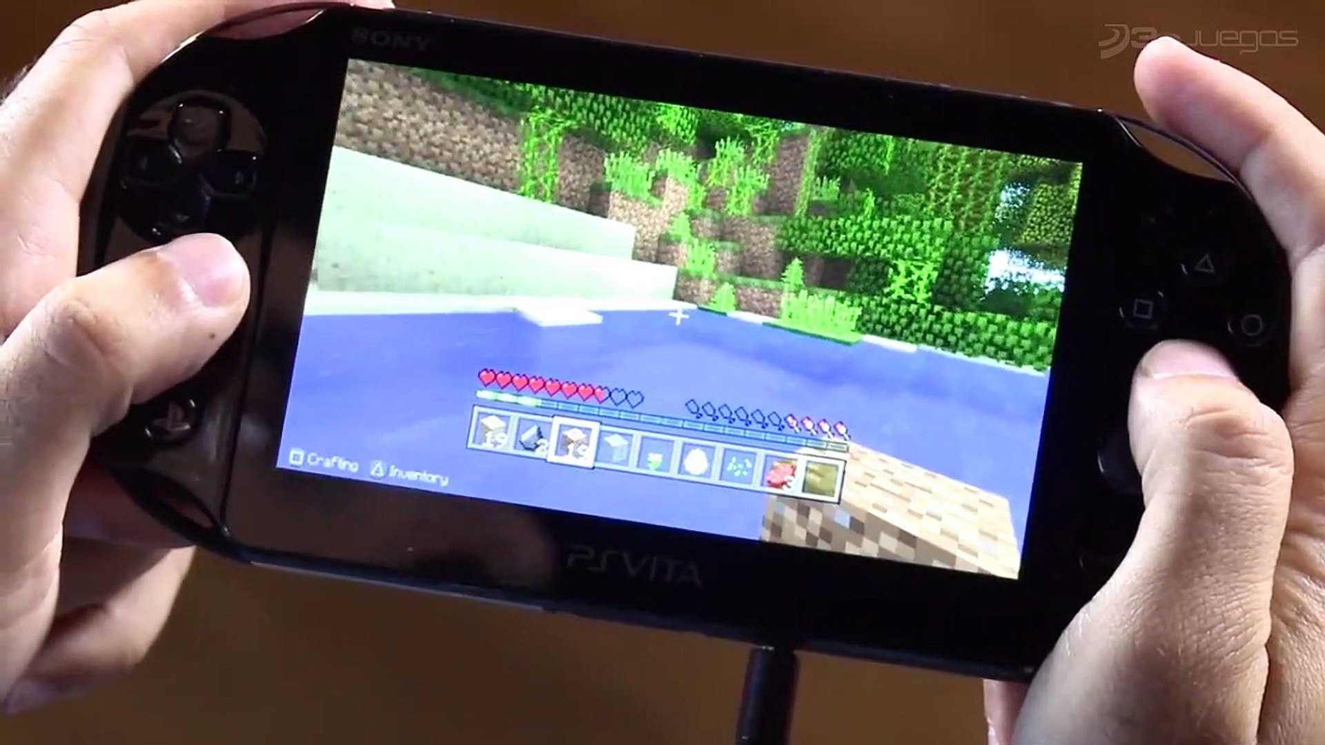 Minecraft: Vistazo a la Edición de PS Vita - Vídeo Dailymotion