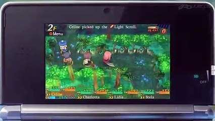 Etrian Mystery Dungeon: Tráiler de Gameplay
