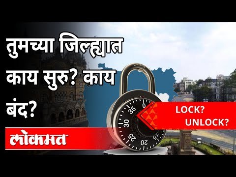 तुमच्या जिल्ह्यात काय सुरु काय बंद ? Unlock Guidelines In Maharashtra | CM Uddhav Thackeray