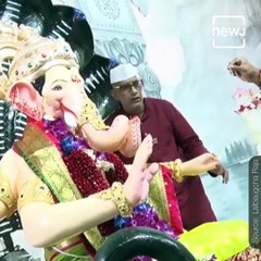 Watch A Divine Aarti Of Lalbaugcha Raja