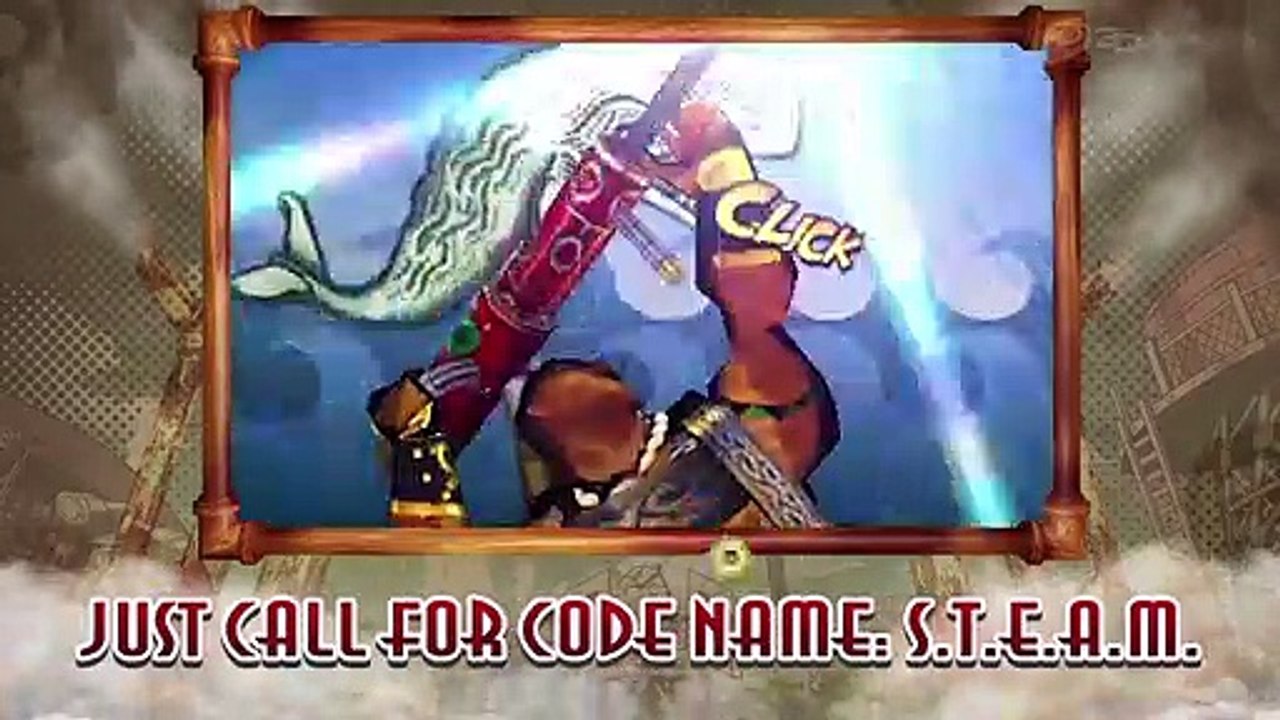 Code Name S.T.E.A.M.: Tráiler karaoke