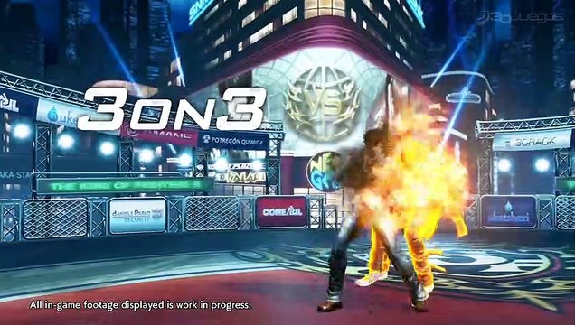 The King of Fighters XIV: Presentación Robert, Benimaru y K’