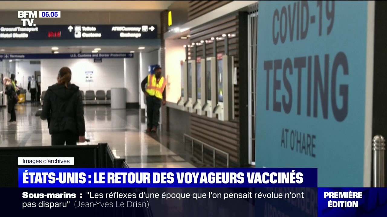 Les voyageurs vaccinés pourront de nouveau entrer aux États-Unis à partir de début novembre
