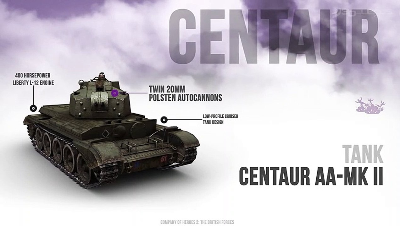 COH2 The British Forces: Tanque Centaur