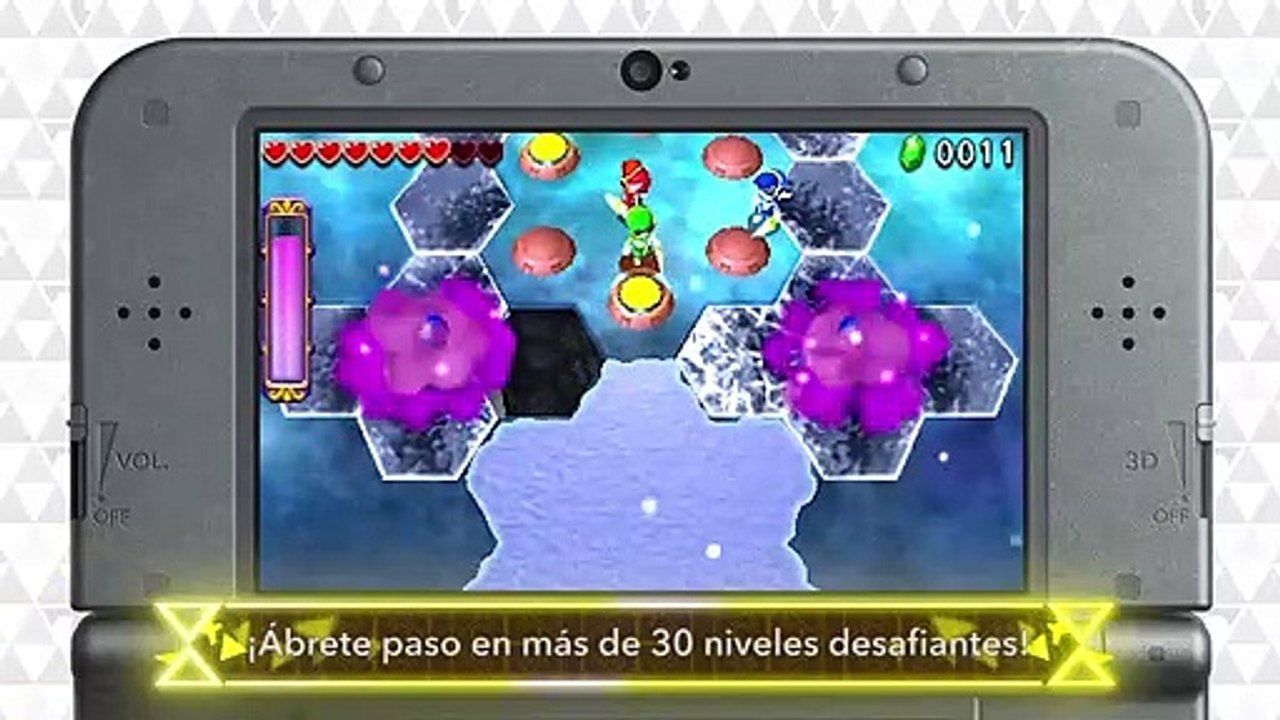Zelda Tri Force Heroes: Las Grutas Sombrías (DLC Gratuito)