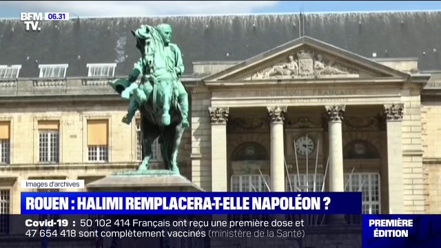 À Rouen, la statue de Napoléon bientôt remplacée par celle de Gisèle Halimi ?